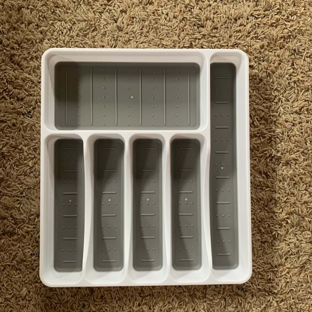 Versatile Gray Drawer Organizer